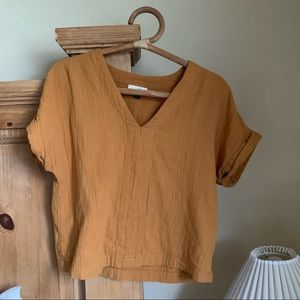 COTTON Rust T-shirt size S